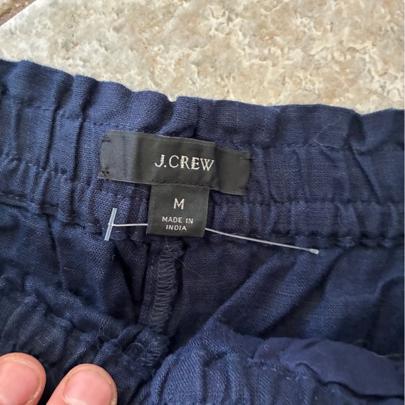 J. Crew Linen Track Pants with Drawstring - Picture 3 of 7